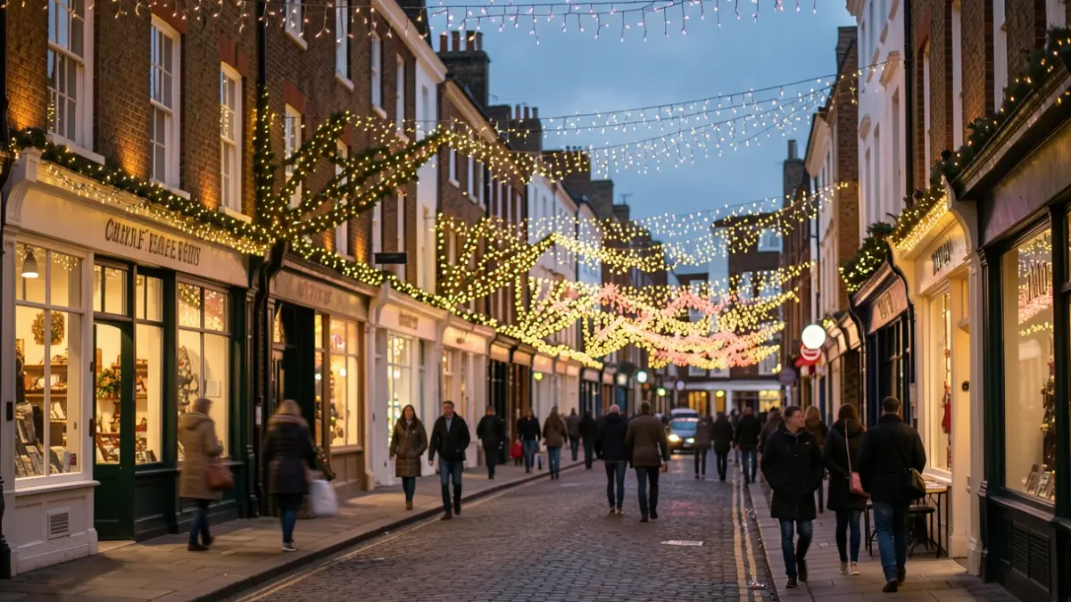 Generic image: with blurred shoppers in the background.