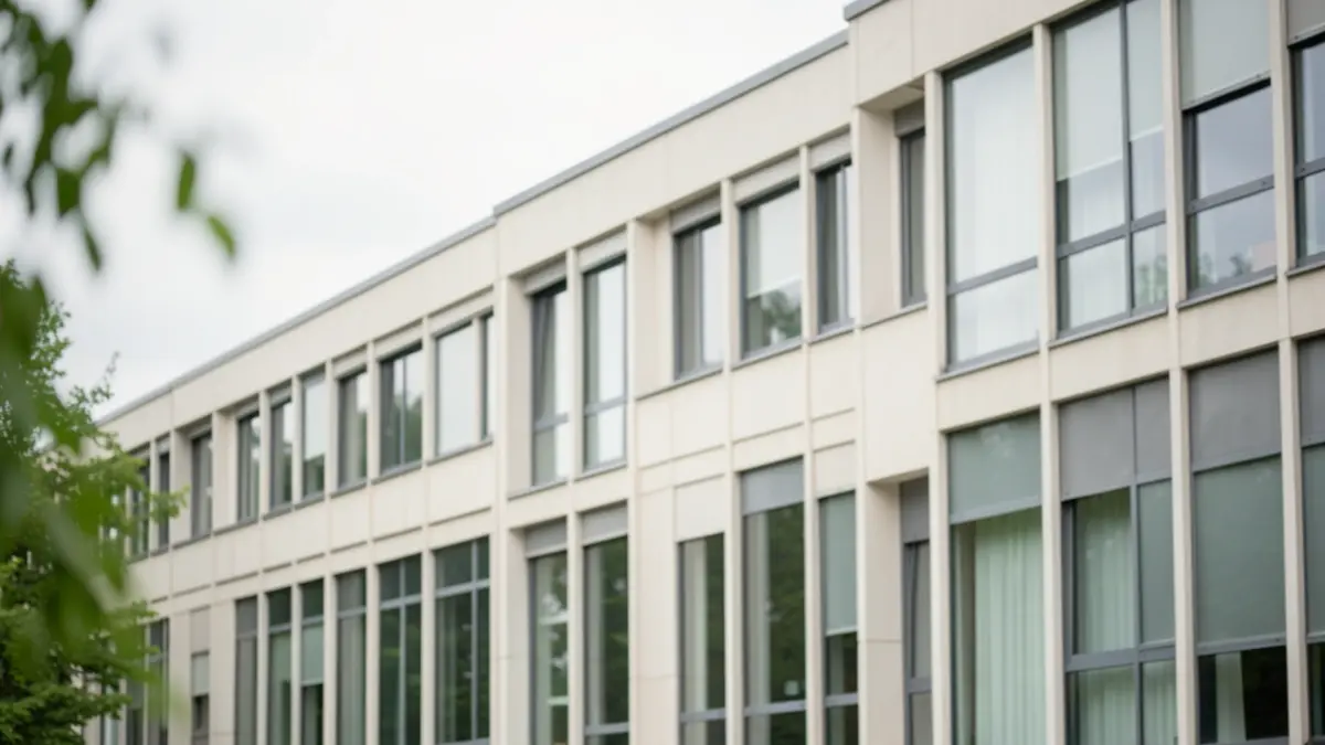 Generic image of a university building facade.