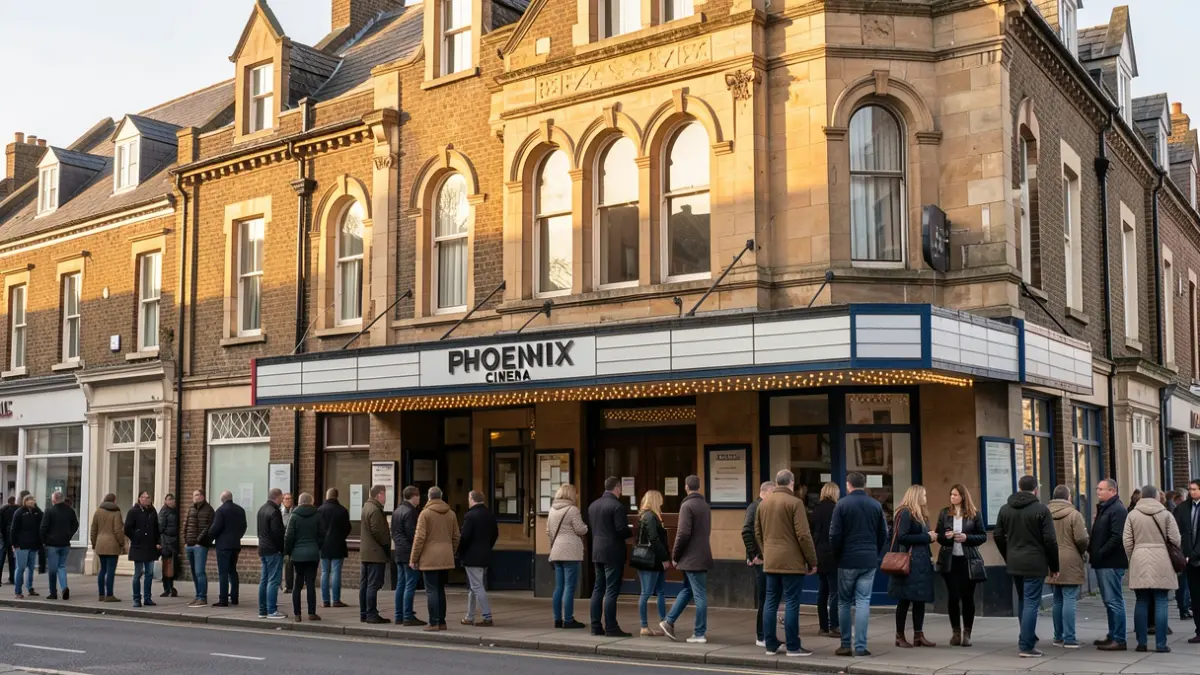 The historic Phoenix Cinema in East Finchley, London.